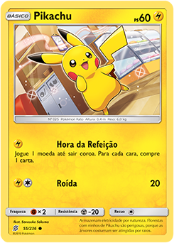 Pikachu Sintonia Mental Banco De Dados De Cards Do Estampas