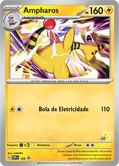 Ampharos Escarlate E Violeta Promo Banco De Dados De Cards Do