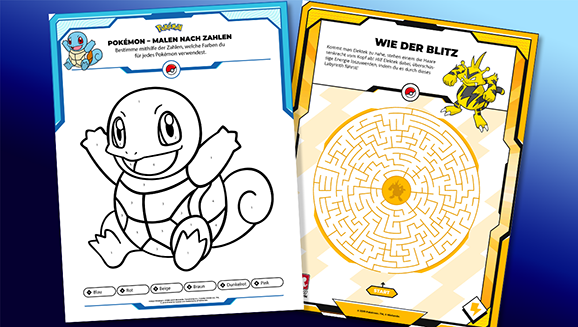 Pokémon-Aktivitätsblätter für Kinder – Puzzles, Labyrinthe, Malseiten und mehr