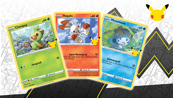 Monatliche überdimensionale Erste-Partner-Packs des Pokémon-Sammelkartenspiels bei teilnehmenden Geschäften