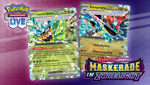 Pokémon-Sammelkartenspiel: Karmesin & Purpur – Maskerade im Zwielicht Kampfpass-Deck-Strategien 