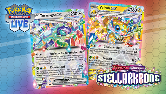 Pokémon-Sammelkartenspiel: Karmesin & Purpur – Stellarkrone Kampfpass-Deck-Strategien