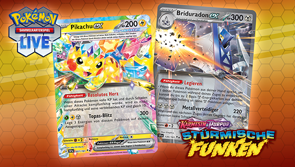 Pokémon-Sammelkartenspiel: Karmesin & Purpur – Stürmische Funken Kampfpass-Deck-Strategien 