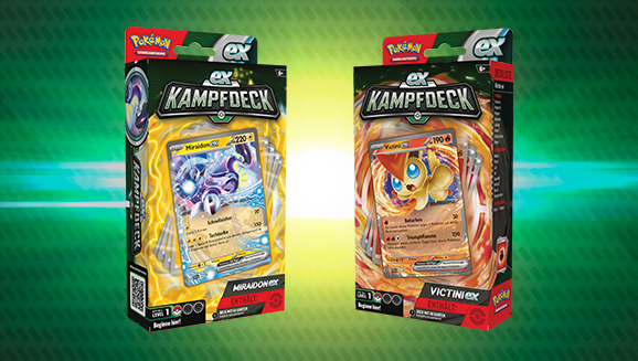 Pokémon-Sammelkartenspiel: Kampfdeck Victini-ex Pokémon-Sammelkartenspiel: Kampfdeck Miraidon-ex