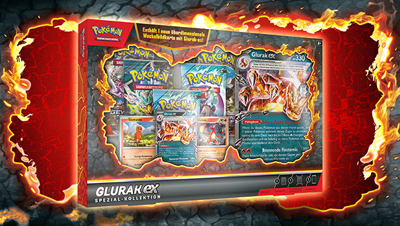 Pokémon-Sammelkartenspiel: Spezial-Kollektion Glurak-ex