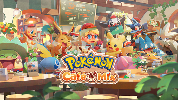 Pokémon Café Mix tischt etwas Süßes auf 