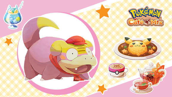 Gewinne Galar-Flegmon im Team-Event als Mitarbeiter in Pokémon Café Mix