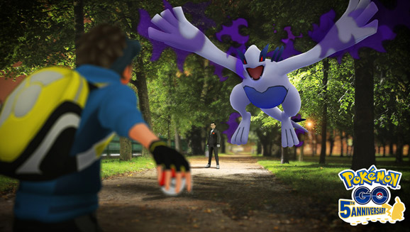 Team GO Rocket bringt Crypto-Lugia zum Lichtfestival in Pokémon GO