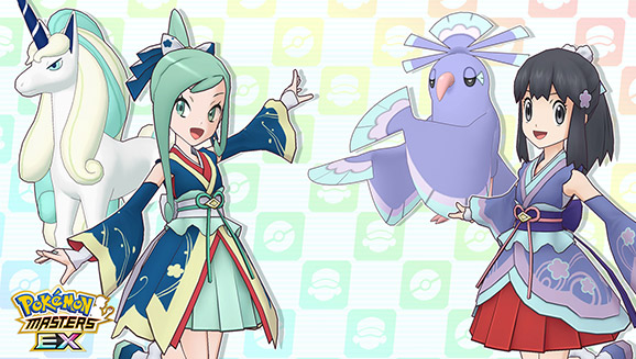 Xenia (Saison 2023) & Gallopa und Lucia (Saison 2023) & Choreogel bezaubern in Pokémon Masters EX