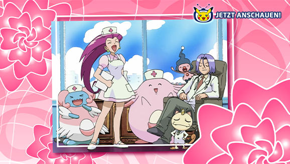 Pinke Pokémon prägen Pokémon-TV