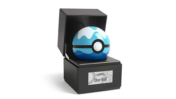 The Wand Company Dive Ball Replica at the Pokémon Center