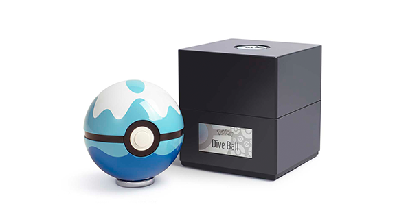 The Wand Company Dive Ball Replica at the Pokémon Center