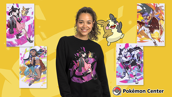 Pokémon Trainer Suite Posters and Shirts Now Available at Pokémon Center