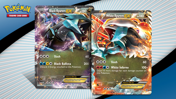 Black Kyurem and White Kyurem Clash in the Pokémon TCG