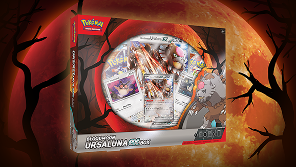 Pokémon TCG: Bloodmoon Ursaluna ex Box