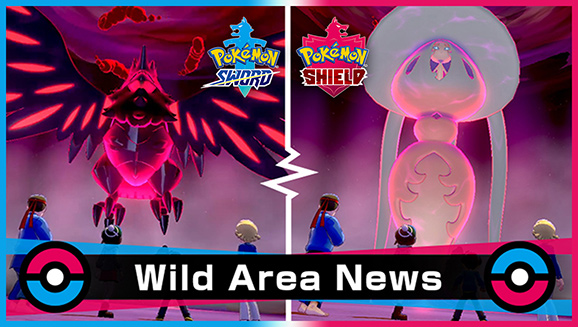 Pokémon Sword and Pokémon Shield Max Raid Battles Feature Gigantamax Corviknight and Gigantamax Hatterene