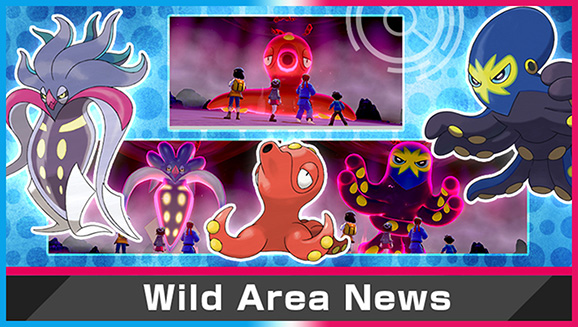 Encounter Octillery, Malamar, and Grapploct in Max Raid Battles