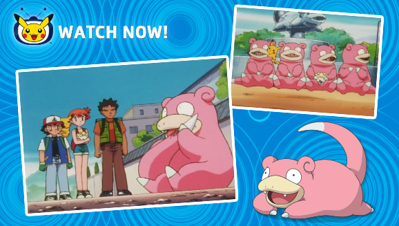 Slowpoke Stars in Classic Pokémon the Series Episodes on Pokémon TV