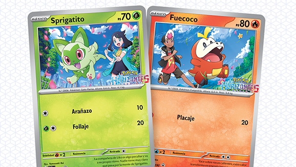 Prepárate para la llegada de las cartas de promoción de JCC Pokémon de la serie Horizontes Pokémon