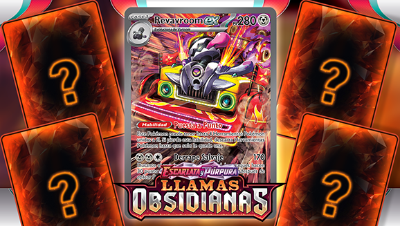 Primer vistazo a cartas de la expansión Escarlata y Púrpura-Llamas Obsidianas de JCC Pokémon