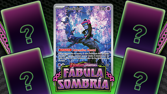 Descubre más cartas nuevas de la expansión Escarlata y Púrpura-Fábula Sombría de JCC Pokémon