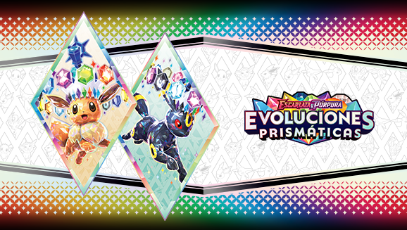 Escarlata y Púrpura-Evoluciones Prismáticas de JCC Pokémon ya disponible