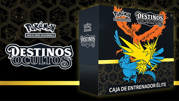 Caja de Entrenador Élite de <em>Destinos Ocultos</em> de JCC Pokémon