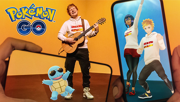 Ed Sheeran da el do de pecho con un concierto especial en Pokémon GO el 22 de noviembre