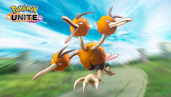 Dodrio, el Pokémon Ave Triple, ya está disponible en Pokémon UNITE