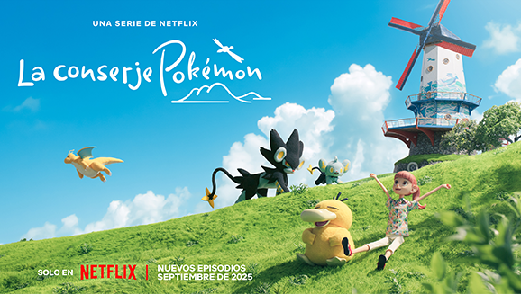 Los nuevos episodios de La conserje Pokémon llegarán a Netflix en septiembre