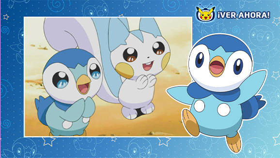 Piplup es el protagonista de la serie Pokémon en TV Pokémon