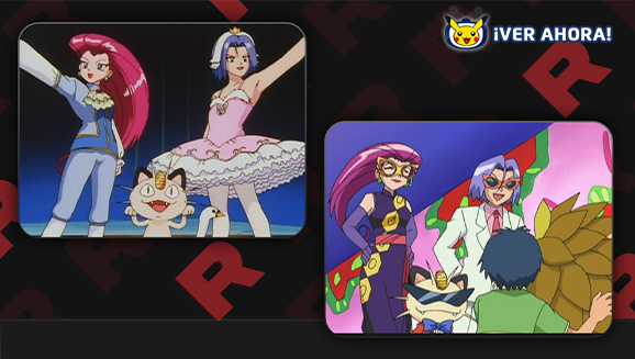 Despega con estilo junto al Team Rocket en TV Pokémon