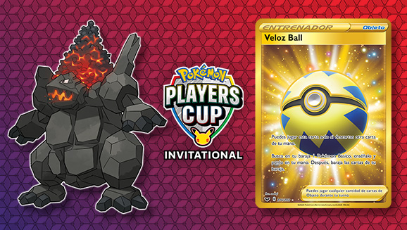 Consigue al Coalossal de Wolfe Glick y una Veloz Ball rara secreta de JCC Pokémon Online