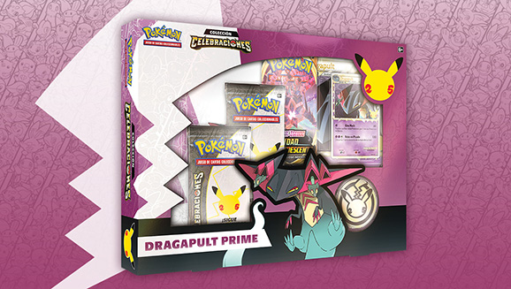 Colección Dragapult Prime de Celebraciones de JCC Pokémon