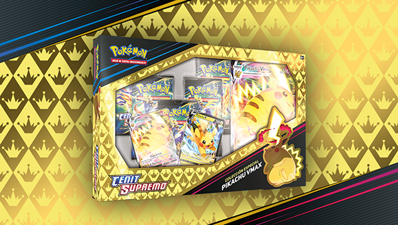 Colección especial Pikachu VMAX de <em>Cenit Supremo</em>