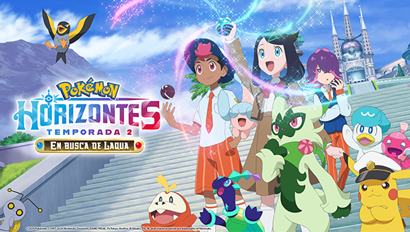 Continúa la aventura con la serie Horizontes Pokémon