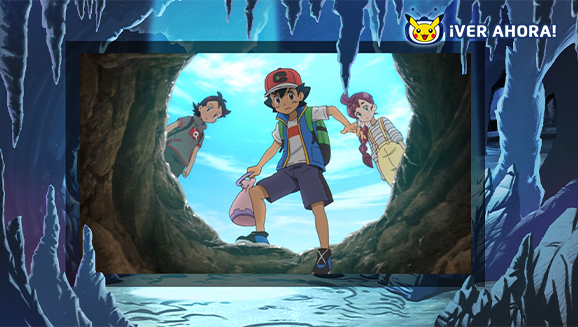 Explora cuevas con Ash y Pikachu en TV Pokémon