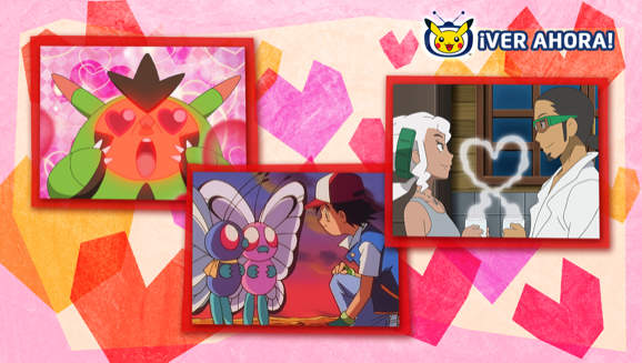 Descubre cómo se enamoran los Pokémon en la serie Pokémon en TV Pokémon