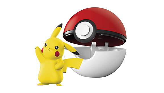 De nouveaux jouets Poké Balls et figurines Pokémon proposés par Wicked Cool Toys