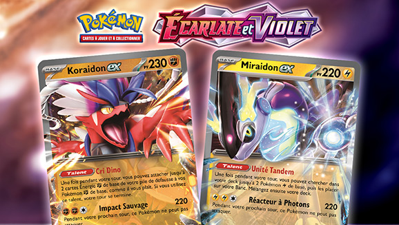 Cinq nouveautés sur les cartes Pokémon du bloc Écarlate et Violet