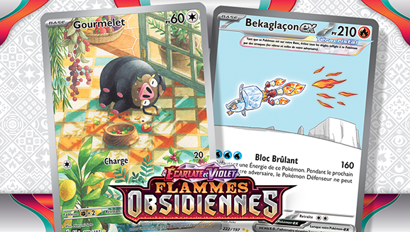 Regard sur des cartes aux illustrations rares d’Écarlate et Violet – Flammes Obsidiennes du JCC Pokémon