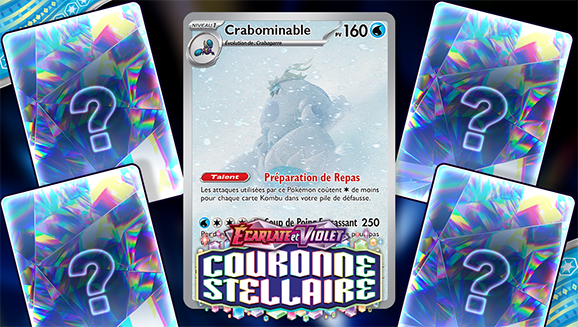 Découvrez les nouvelles cartes de l’extension Écarlate et Violet – Couronne Stellaire du JCC Pokémon