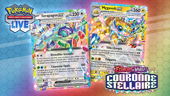 Stratégies des decks du Passe de combat Écarlate et Violet – Couronne Stellaire du JCC Pokémon