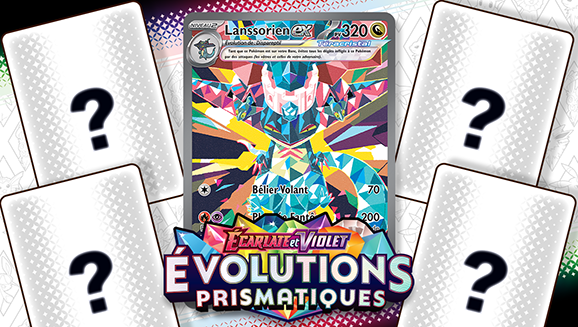 Nouvelles cartes de l’extension Écarlate et Violet – Évolutions Prismatiques du JCC Pokémon