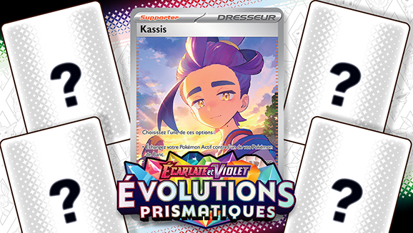 Nouvelles cartes de l’extension Écarlate et Violet – Évolutions Prismatiques du JCC Pokémon 