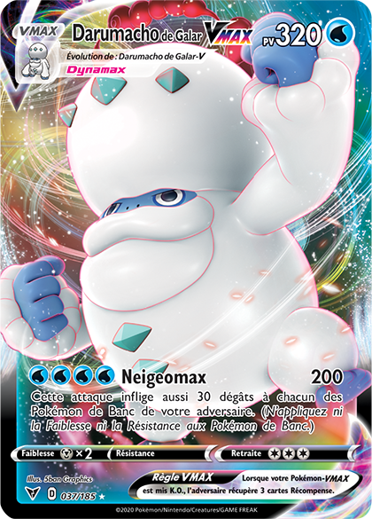 Carte Pokémon Dracaufeu 025/185 de la série Voltage Éclatant en