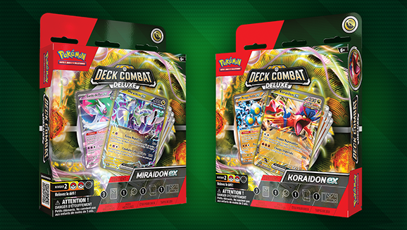 JCC Pokémon : Decks Combat Deluxe – Miraidon-ex JCC Pokémon : Decks Combat Deluxe – Koraidon-ex