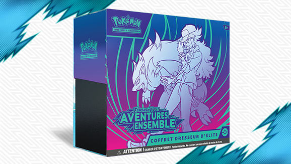 JCC Pokémon : Coffret Dresseur d’élite Écarlate et Violet – Aventures Ensemble