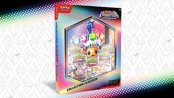 JCC Pokémon : Collection classeur Écarlate et Violet – Évolutions Prismatiques