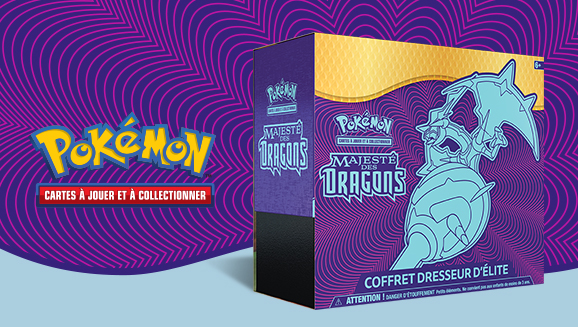 JCC Pokémon : Coffret Dresseur d’élite Majesté des Dragons